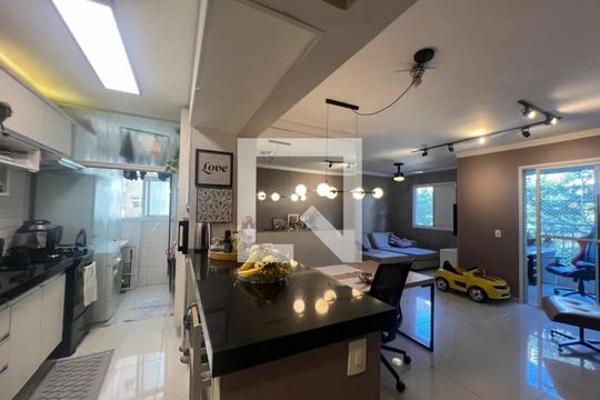 Sala de apartamento à venda com 3 quartos, 71m² em Macedo, Guarulhos
