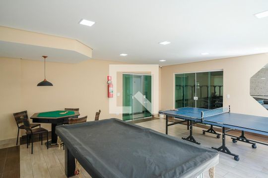 Área comum de apartamento para alugar com 1 quarto, 50m² em Barcelona, São Caetano do Sul