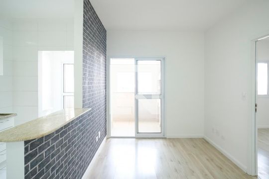 Sala de apartamento para alugar com 1 quarto, 50m² em Barcelona, São Caetano do Sul