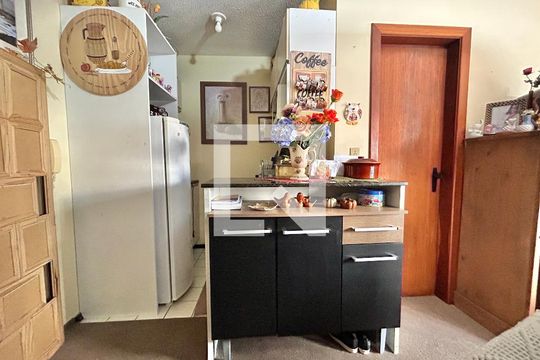 Cozinha de kitnet/studio à venda com 1 quarto, 30m² em Centro, São Leopoldo