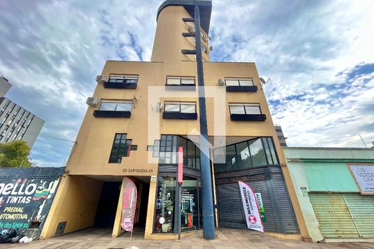 Fachada de kitnet/studio à venda com 1 quarto, 30m² em Centro, São Leopoldo