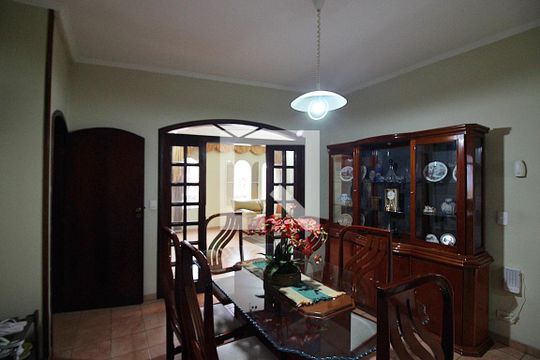 Sala de Jantar de casa à venda com 4 quartos, 372m² em Nova Petrópolis, São Bernardo do Campo