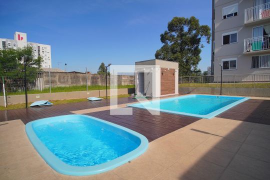 Área comum - Piscina de apartamento à venda com 2 quartos, 47m² em Santo Afonso, Novo Hamburgo