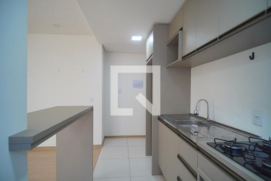 Cozinha de apartamento à venda com 2 quartos, 47m² em Santo Afonso, Novo Hamburgo