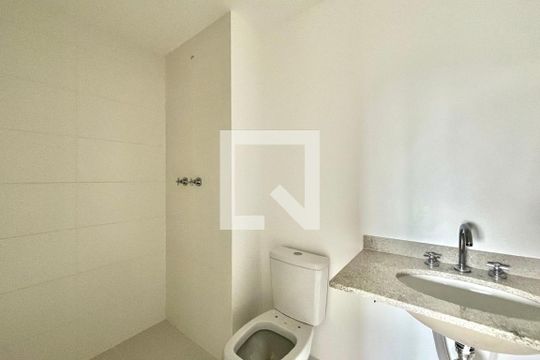 Banheiro da Suíte de apartamento à venda com 1 quarto, 29m² em Jardim Prudência, São Paulo