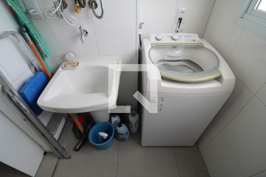 Área de Serviço de apartamento à venda com 1 quarto, 46m² em Vila Basileia, São Paulo