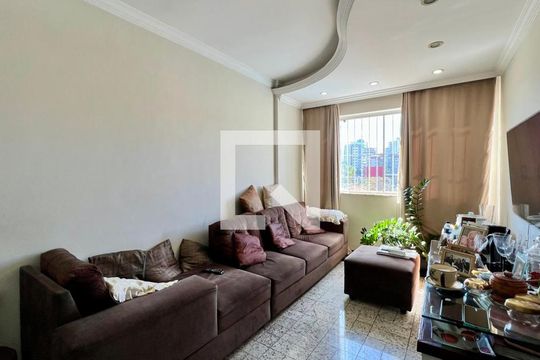 Sala de apartamento à venda com 3 quartos, 90m² em Silveira, Belo Horizonte