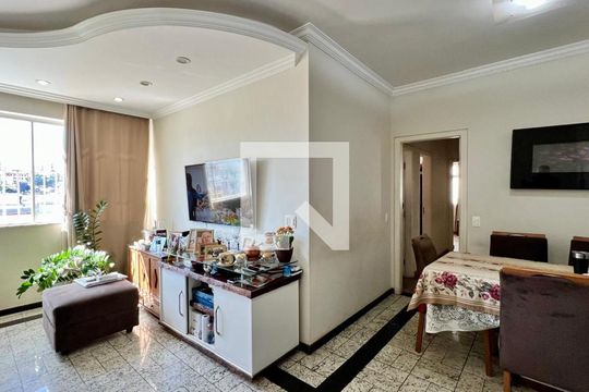 Sala de apartamento à venda com 3 quartos, 90m² em Silveira, Belo Horizonte