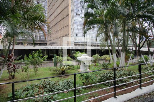 Jardim de apartamento à venda com 1 quarto, 37m² em Santo Agostinho, Belo Horizonte