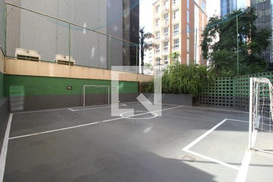 Área Comum - Quadra de apartamento para alugar com 3 quartos, 122m² em Vila Olímpia, São Paulo
