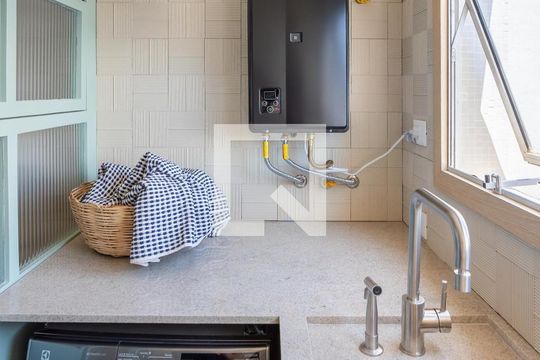 Área de Serviço de apartamento para alugar com 2 quartos, 90m² em Chácara Santo Antônio (zona Sul), São Paulo