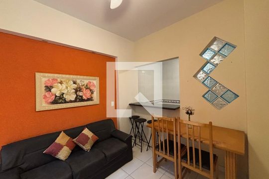 Sala de apartamento à venda com 1 quarto, 50m² em Copacabana, Rio de Janeiro