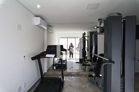 Área comum - Academia de apartamento à venda com 2 quartos, 48m² em Utinga, Santo André