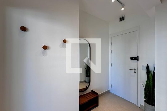 Área comum de apartamento para alugar com 1 quarto, 53m² em Jardim das Acacias, São Paulo