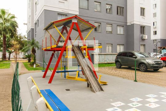 Área comum - Playground de apartamento para alugar com 2 quartos, 43m² em Estância Velha, Canoas