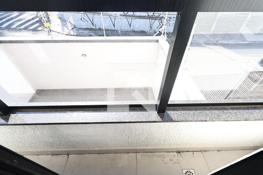 Sacada da Suíte de apartamento à venda com 2 quartos, 53m² em Vila Guiomar, Santo André