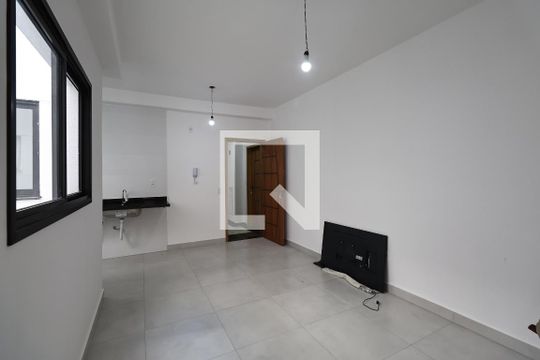 Sala de apartamento à venda com 2 quartos, 53m² em Vila Guiomar, Santo André