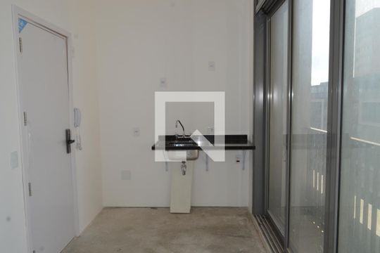 Cozinha de kitnet/studio à venda com 1 quarto, 25m² em Vila Mariana, São Paulo