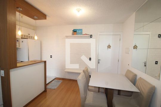 Sala / Cozinha de apartamento à venda com 2 quartos, 42m² em Vila Santa Maria, São Paulo