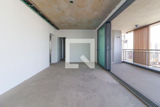 Sala de apartamento para alugar com 3 quartos, 165m² em Jardim das Acacias, São Paulo