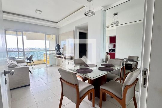 Sala de apartamento para alugar com 2 quartos, 65m² em Cabula, Salvador