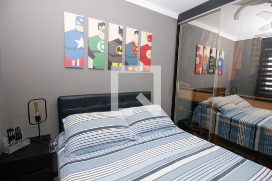 Suíte de apartamento para alugar com 2 quartos, 55m² em Belenzinho, São Paulo