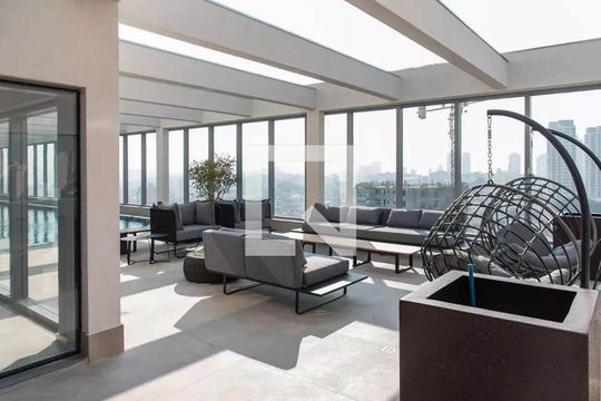 Área comum - Piscina de kitnet/studio para alugar com 1 quarto, 27m² em Vila Mariana, São Paulo