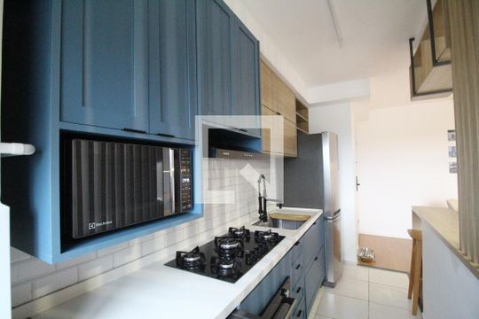 Cozinha de apartamento para alugar com 2 quartos, 45m² em Jacarepaguá, Rio de Janeiro