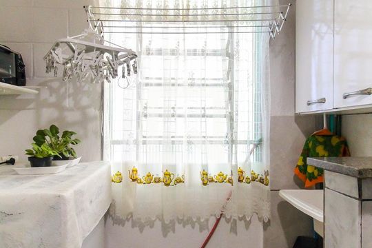Cozinha e Área de Serviço de apartamento à venda com 2 quartos, 42m² em Vila Jacuí, São Paulo