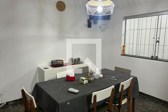 Sala de Jantar de casa à venda com 3 quartos, 178m² em Vila Pires, Santo André