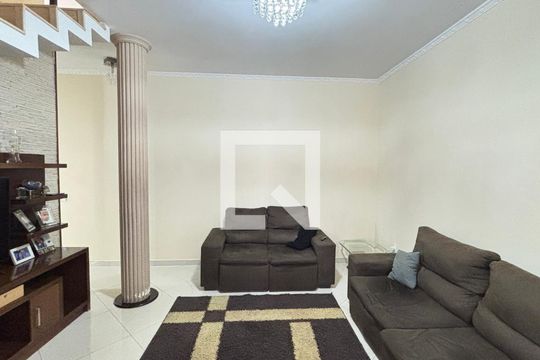 Sala de casa à venda com 3 quartos, 225m² em Vila Humaita, Santo André