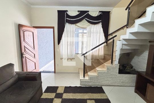 Sala de casa à venda com 3 quartos, 225m² em Vila Humaita, Santo André