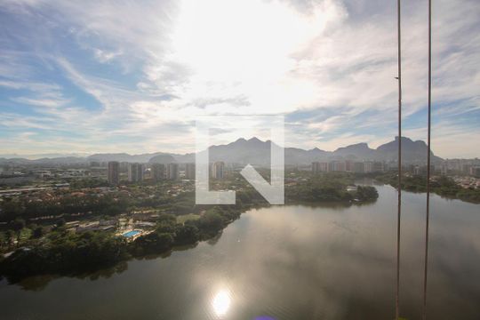 Terraço - Vista de apartamento para alugar com 3 quartos, 200m² em Barra da Tijuca, Rio de Janeiro