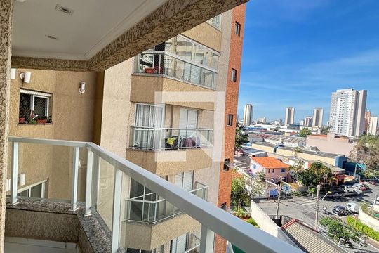 Quarto 1 Varanda de apartamento à venda com 2 quartos, 61m² em Casa Branca, Santo André