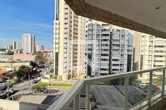 Sala - Varanda de apartamento à venda com 2 quartos, 61m² em Casa Branca, Santo André