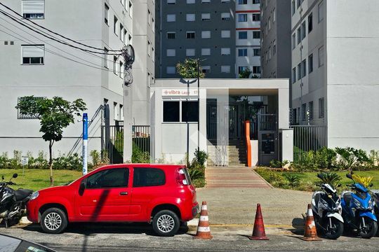 Fachada de apartamento para alugar com 2 quartos, 40m² em Barra Funda, São Paulo