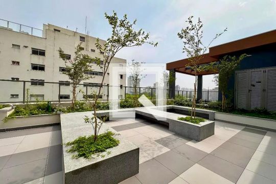 Área comum de kitnet/studio à venda com 0 quarto, 24m² em Brooklin, São Paulo