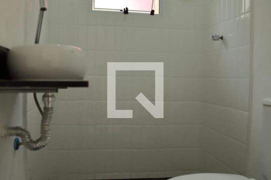 Banheiro de casa para alugar com 1 quarto, 55m² em Vila Santo Agostinho, São Bernardo do Campo