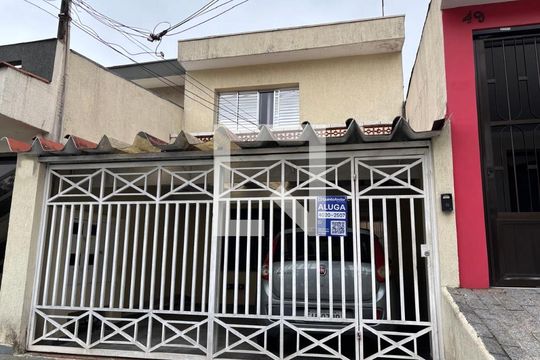 Fachada de casa para alugar com 1 quarto, 55m² em Vila Santo Agostinho, São Bernardo do Campo