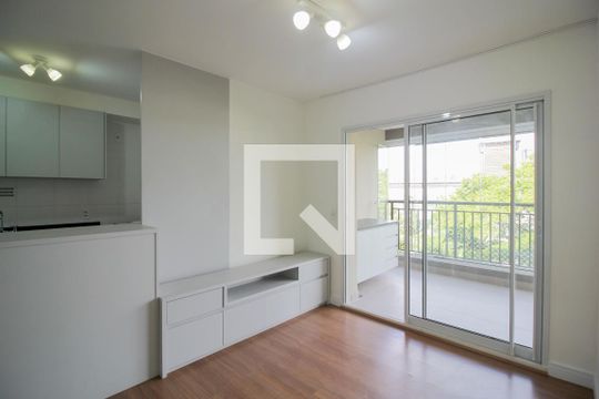 Sala de apartamento para alugar com 3 quartos, 84m² em Santo Amaro, São Paulo