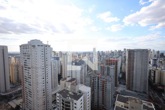 Vista da Sacada de apartamento para alugar com 1 quarto, 42m² em Setor Bueno, Goiânia
