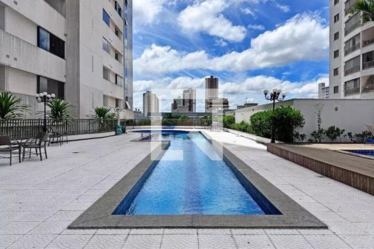 Área comum - Piscina de apartamento para alugar com 1 quarto, 42m² em Setor Bueno, Goiânia