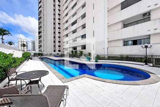Área comum - Piscina de apartamento para alugar com 1 quarto, 42m² em Setor Bueno, Goiânia