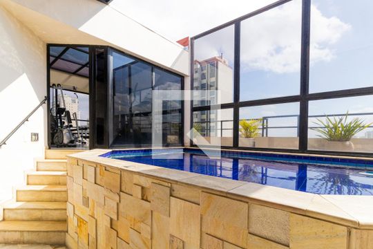 Piscina de apartamento para alugar com 1 quarto, 49m² em Santa Cecilia, São Paulo
