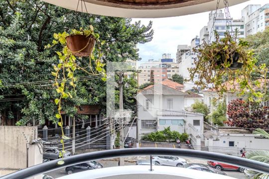 Varanda de apartamento para alugar com 1 quarto, 49m² em Santa Cecilia, São Paulo