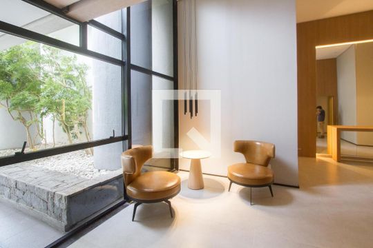 Área comum de apartamento para alugar com 3 quartos, 130m² em Santo Amaro, São Paulo