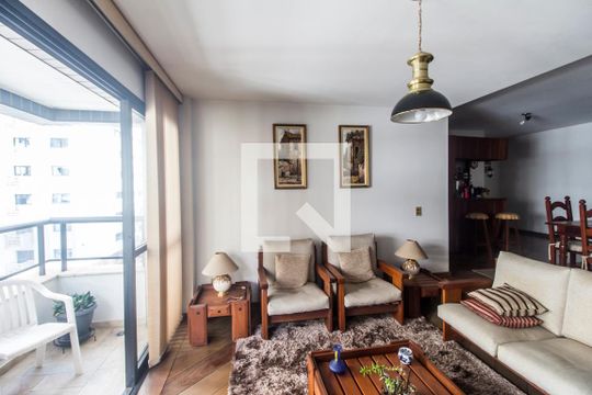 Sala de apartamento à venda com 3 quartos, 172m² em Alphaville Industrial, Barueri