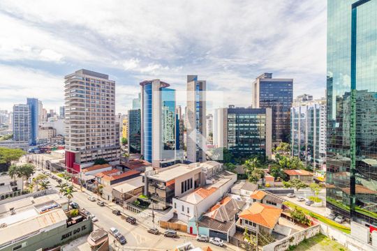 Vista de apartamento para alugar com 2 quartos, 49m² em Pinheiros, São Paulo