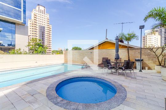 Área comum - Piscina de apartamento para alugar com 2 quartos, 49m² em Pinheiros, São Paulo