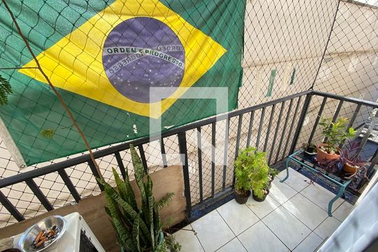 Varanda de apartamento à venda com 2 quartos, 51m² em Engenho de Dentro, Rio de Janeiro